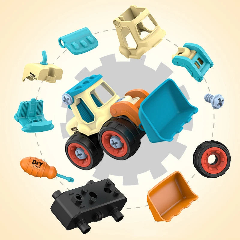 Juguete de Construcción y Ensamble con Tornillos
