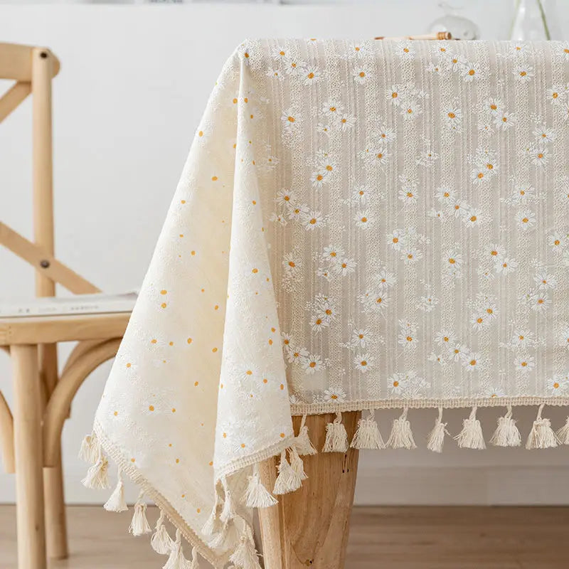 Mantel Floral estilo Coreano