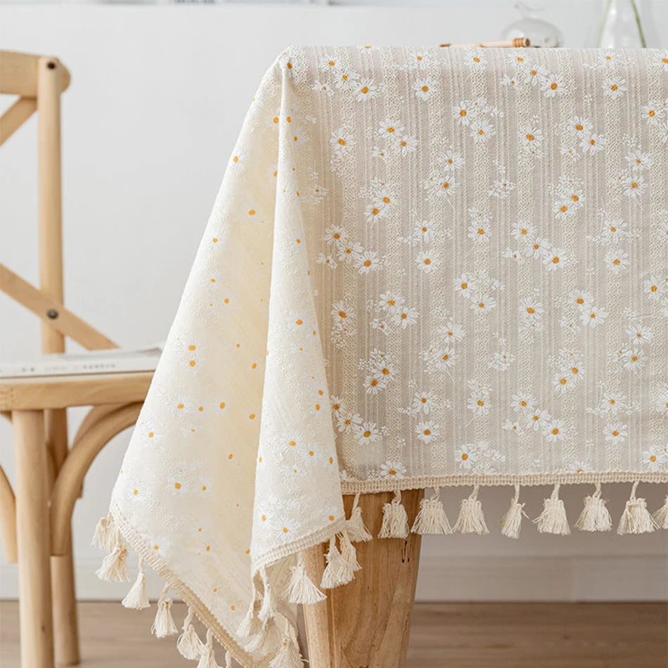 Mantel Floral estilo Coreano