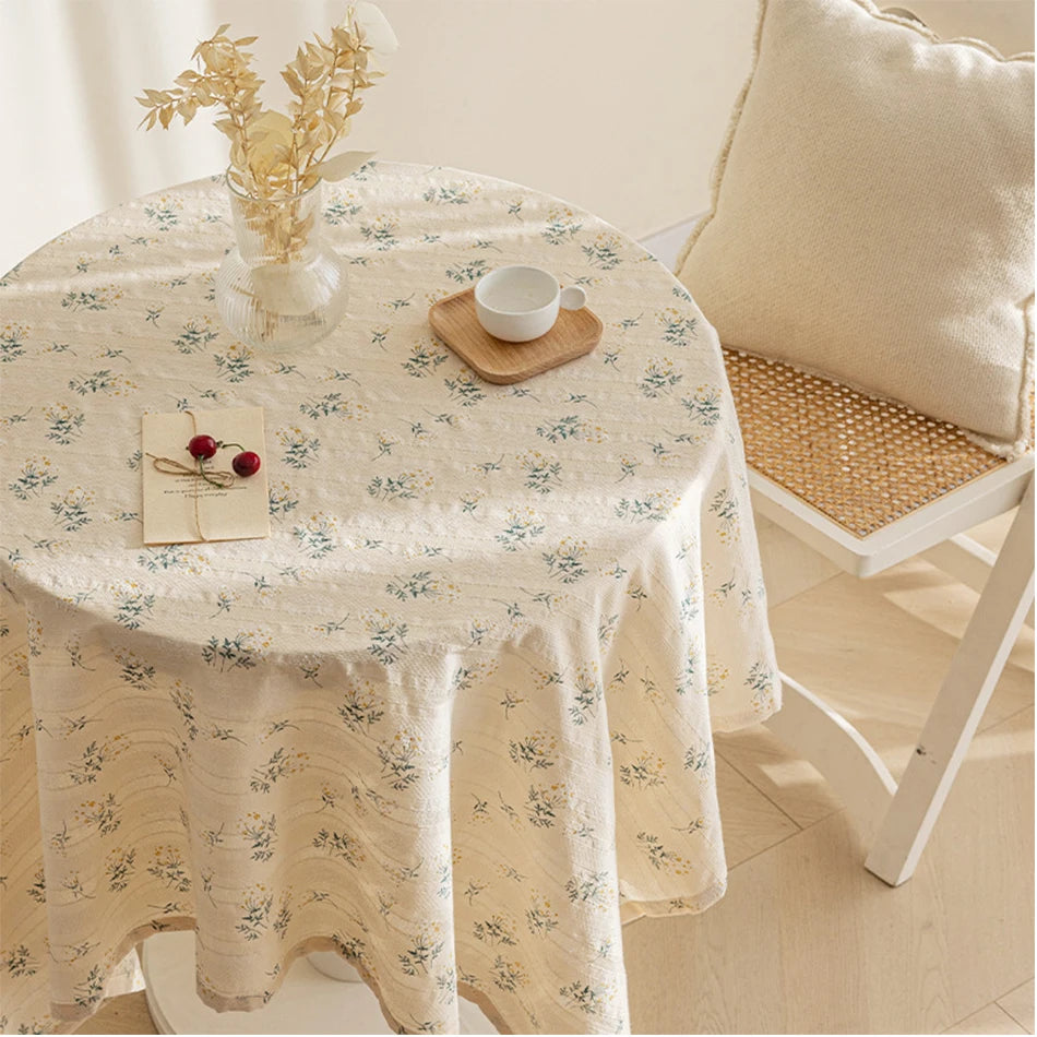 Mantel Floral estilo Coreano