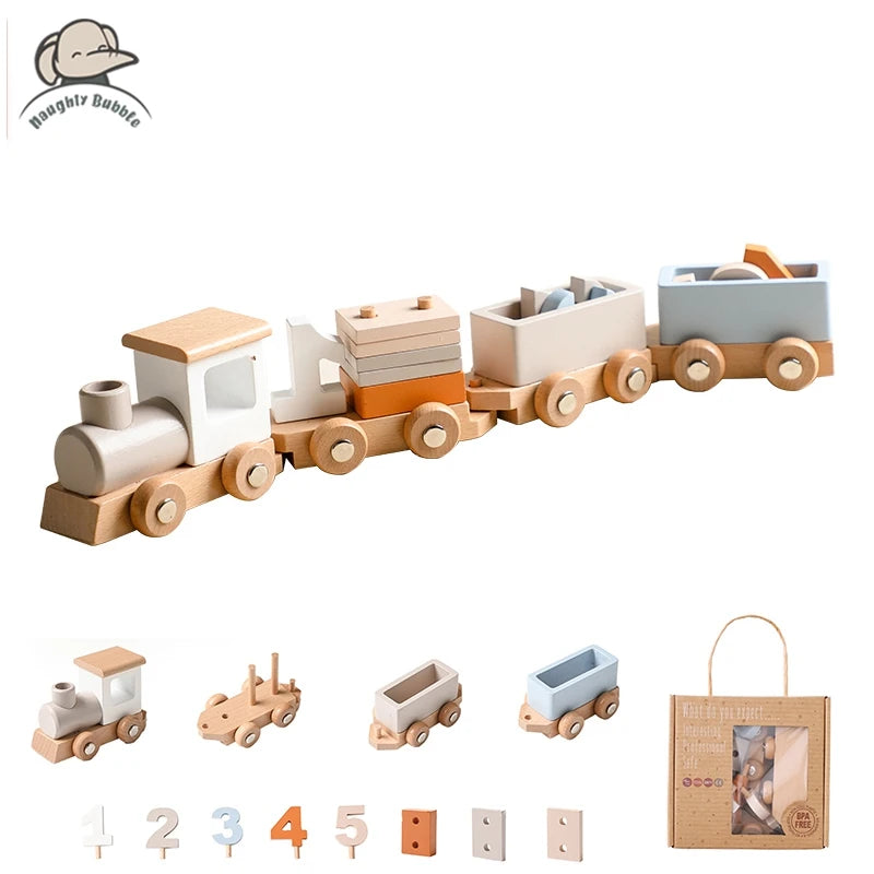 Juguetes Educativo para Bebés y Niños en Madera
