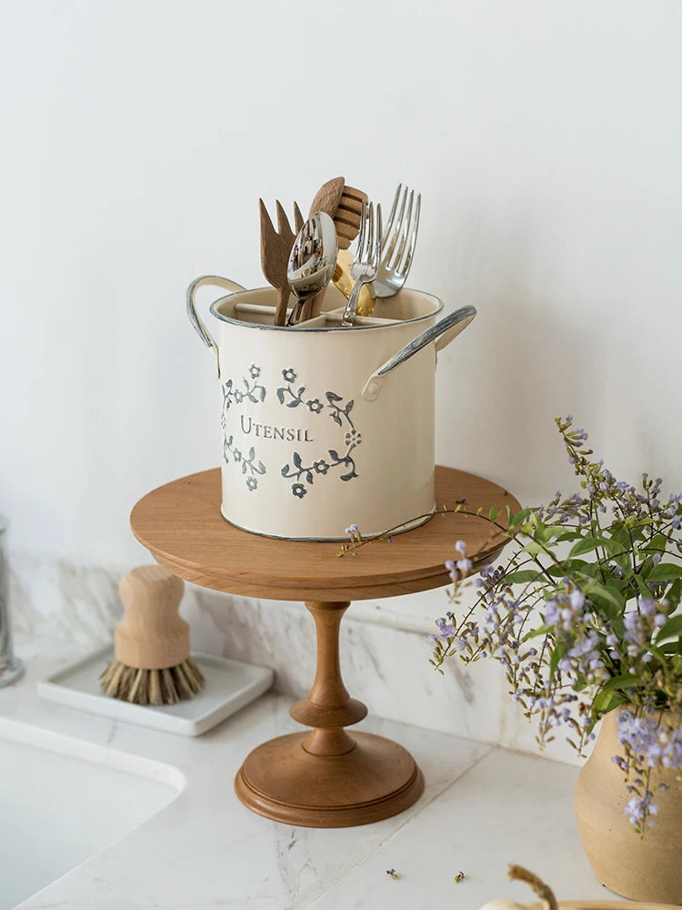 Contenedor de utensilios de Cocina de estilo francés