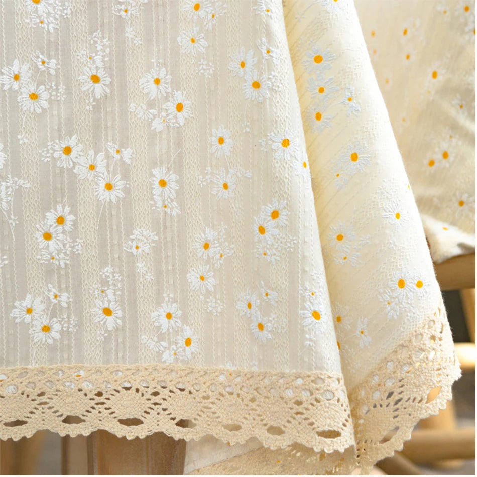 Mantel Floral estilo Coreano