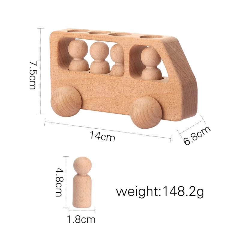 Juguetes Educativo para Bebés y Niños en Madera