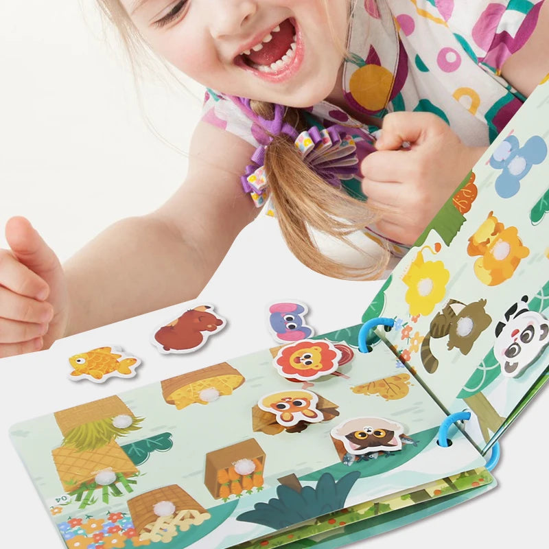 Libro Sensorial Montessori “Mi Primer Busy Book”