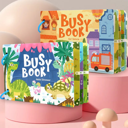 Libro Sensorial Montessori “Mi Primer Busy Book”
