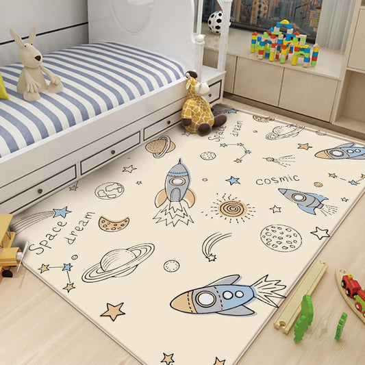 Alfombras antideslizantes para niños.