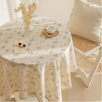 Mantel Floral estilo Coreano