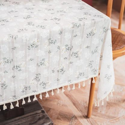 Mantel Floral estilo Coreano