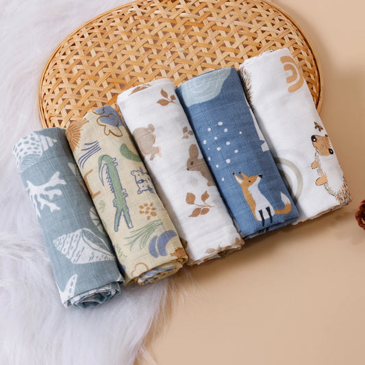 Set de Paños de Muselina Suave