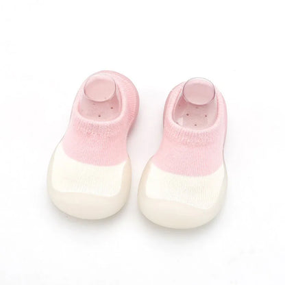 Pantuflas de bebé y niños pequeños suela de goma suave antideslizante