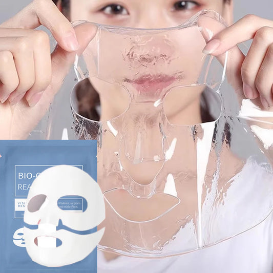 Mascarilla facial de colágeno biológico